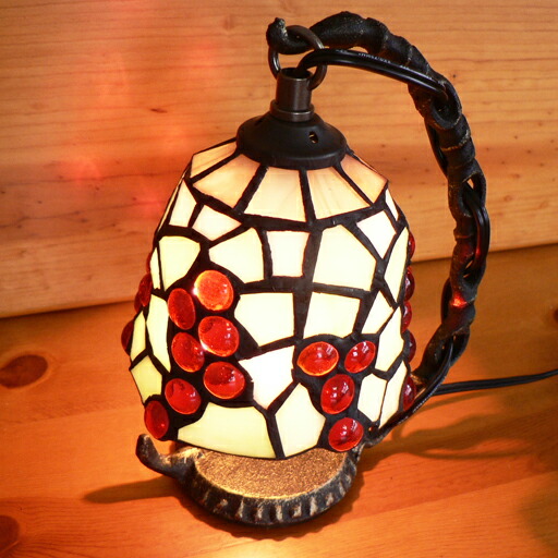 楽天市場】ステンドグラス吊りランプ ぶどう柄（三角） 葡萄 ブドウ