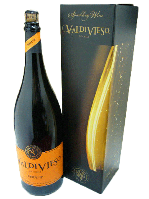楽天市場 在庫限り 大容量 ヴィーニャ バルディビエソ ブリュット 3000mlダブルマグナムボトル ギフトbox入り チリ スパークリング ワイン 津田ｓａｋｅ店