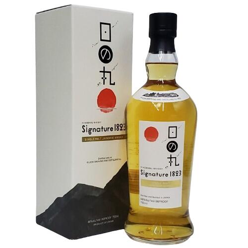 日の丸ウイスキー Signature 1823(シグネチャー1823)　48度　700ml　【箱入り】【ジャパニーズウイスキー】【茨城】【八郷蒸溜所】【木内酒造】