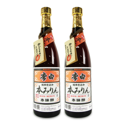楽天市場】本みりん 李白 純米仕込み 14度 720ml 本味醂 みりん 李白