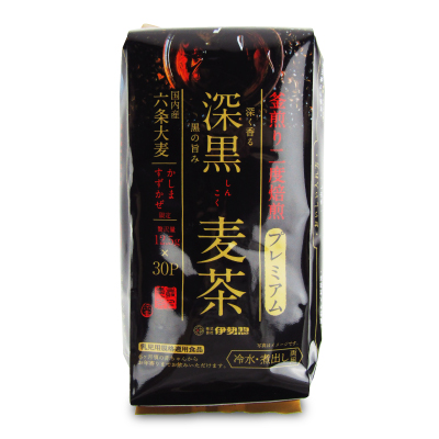 楽天市場】伊勢惣 深黒麦茶 12.5g×30P × 3袋 ティーバッグ
