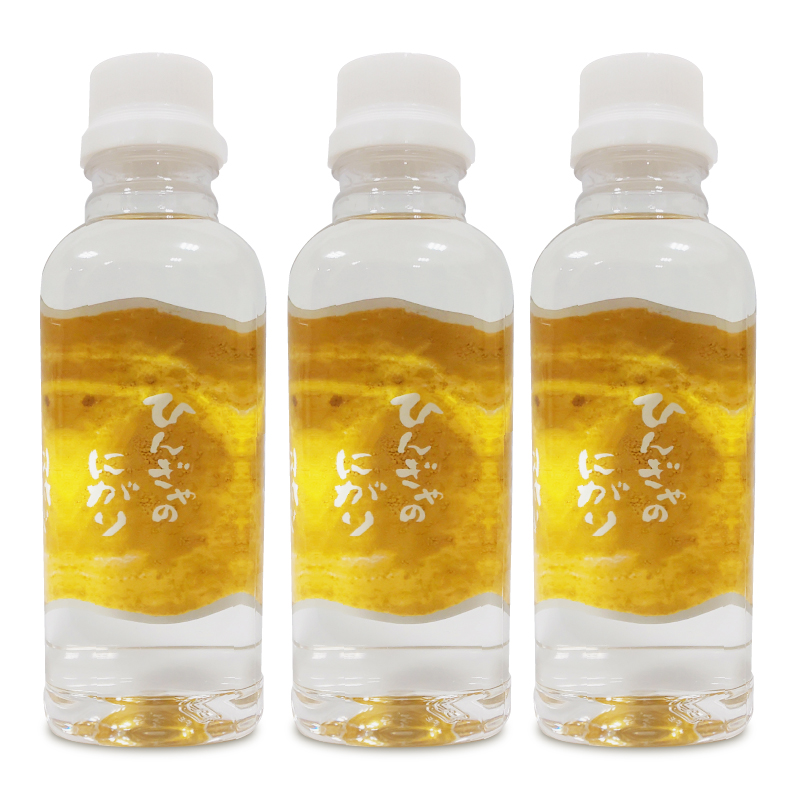 【マラソン限定!最大2000円OFFクーポン配布中!】《送料無料》ひんぎゃのにがり 300ml × 3本 青ヶ島製塩事業所