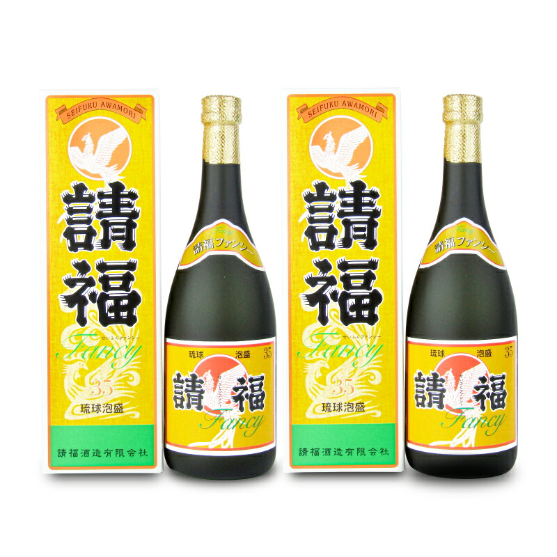 楽天市場】《送料無料》請福酒造 請福 ファンシー 泡盛 乙35度 720ml
