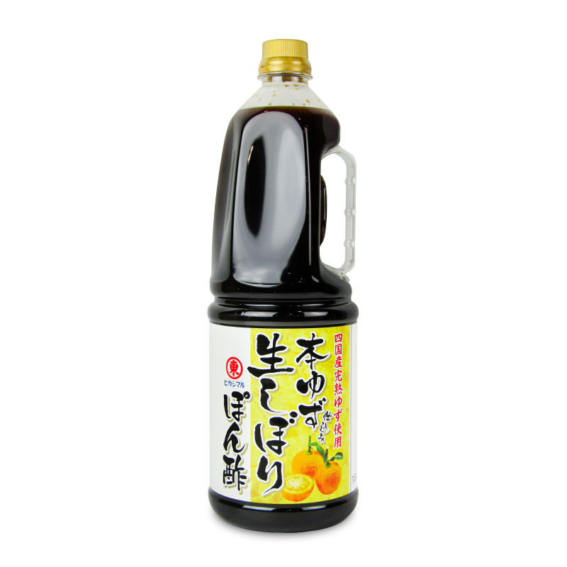 ヒガシマル醤油 本ゆず仕込み生しぼりぽん酢1.8L
