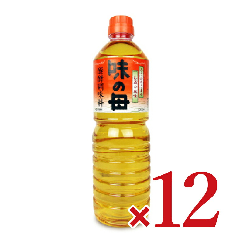 【マラソン限定クーポン配布中】《送料無料》味の母 1000ml × 12本 (PET)［味の一醸造］ 【 まとめ買い 】