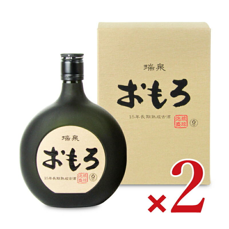 【マラソン限定クーポン配布中】《送料無料》瑞泉酒造 瑞泉おもろ 15年古酒 720ml &times; 2箱【まとめ買い ご挨拶ギフト 贈答用】｜にっぽん津々浦々 7,650円