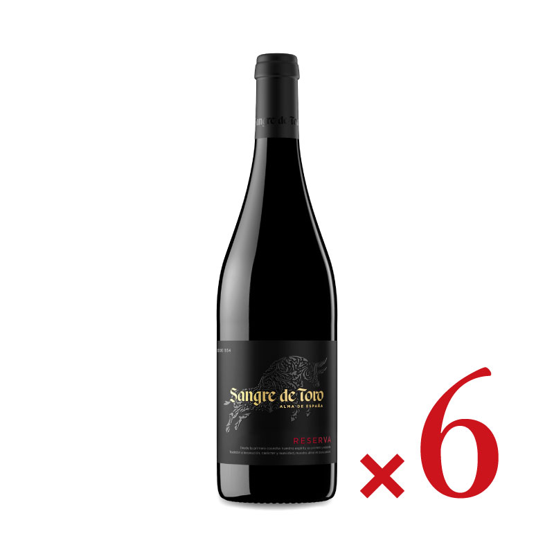 【マラソン限定クーポン配布中】《送料無料》エノテカ トーレス サングレ・デ・トロ レゼルヴァ 750ml × 6本 【 まとめ買い 】|にっぽん津々浦々