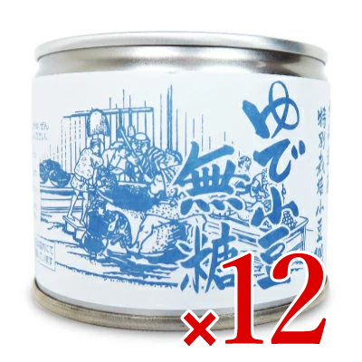 【マラソン限定!最大2000円OFFクーポン配布中!】《送料無料》山清 特別栽培小豆 無糖 ゆであずき 6号 180g × 12個 ケース販売