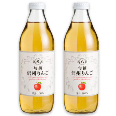 リオン信州りんごジュース 1リットル×12本入 Amazon.co.jp: (株)アルプス 旬摘 信州りんごジュース1L瓶×12本