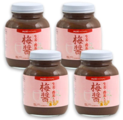 楽天市場】ムソー食品工業 生姜・番茶入り 梅醤(350g*3個セット