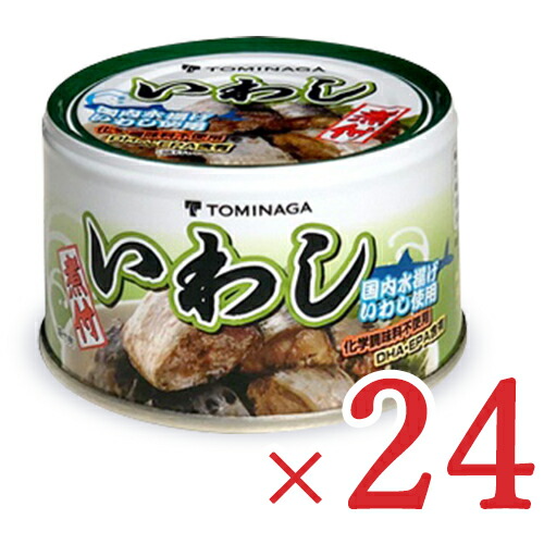 《送料無料》富永貿易 トミナガ いわし煮付 缶詰 140g×24個《賞味期限2027年3月5日》【まとめ買い 箱買い ケース販売】