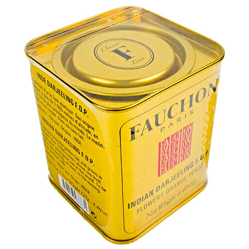 FAUCHON セイロン B.O.P紅茶 125g ６缶セット FAUCHON FAUCHON(フォション) セイロンティー 125g リーフ 缶