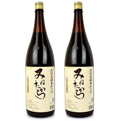 【マラソン限定!最大2000円OFFクーポン配布中!】《送料無料》小笠原味淋醸造 三河本格本みりん みねたから 1800ml × 2本 三年熟成 糖類無添加
