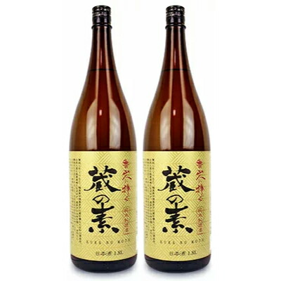 【マラソン限定!最大2000円OFFクーポン配布中!】《送料無料》大和川酒造店 蔵の素 純米料理酒 1800ml × 2本 （契約栽培米)