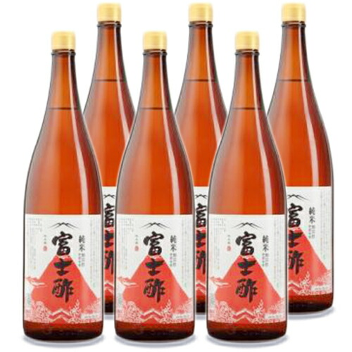 【マラソン限定!最大2000円OFFクーポン配布中!】《送料無料》飯尾醸造 純米富士酢 1.8L × 6本