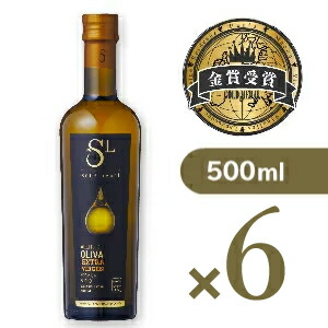 【マラソン限定!最大2000円OFFクーポン配布中!】《送料無料》ソル デル リマリ エクストラヴァージン オリーブオイル 500ml （456g） × 6本［オリーボス・オリンポ S.A.］