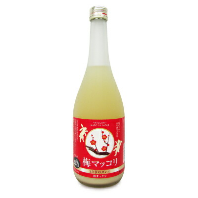 楽天市場 吉久保酒造 うさぎのダンス 国産 梅マッコリ 7ml にっぽん津々浦々