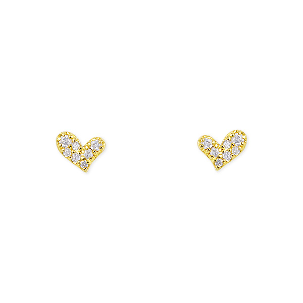 K18イエローゴールドダイヤモンドピアス|ジュエリーツツミ