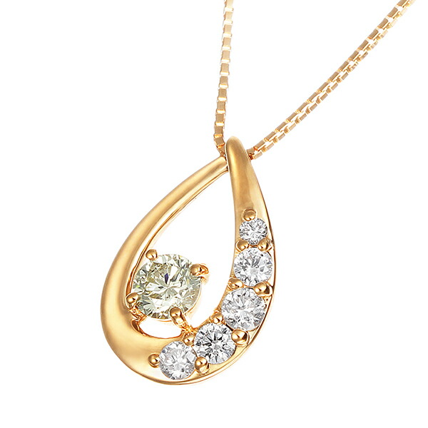 流行に 楽天市場 ポイント10倍キャンペーン 4 28 水 1 59までk18イエローゴールド鑑定書付ダイヤモンドネックレス 0 23カラット ジュエリーツツミ 史上最も激安 Www Kioskogaleria Com