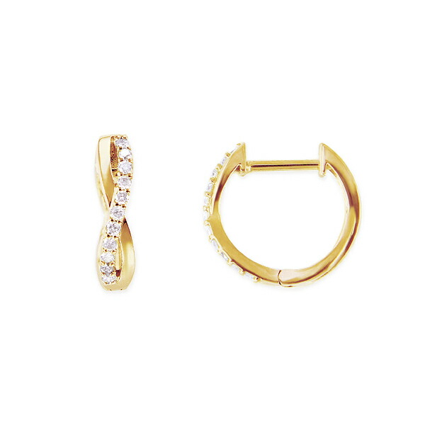 楽天市場】K18イエローゴールドダイヤモンドピアス : ジュエリーツツミ