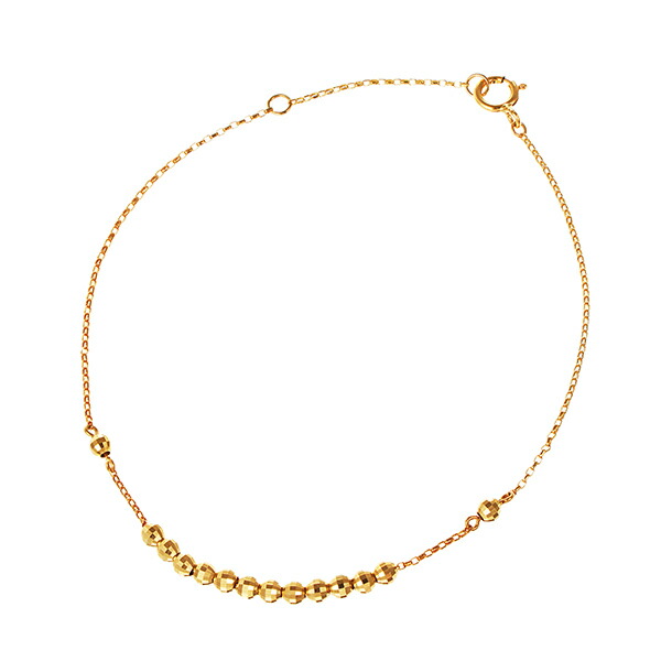 楽天市場】K18ピンクゴールドブレスレット : ジュエリーツツミ