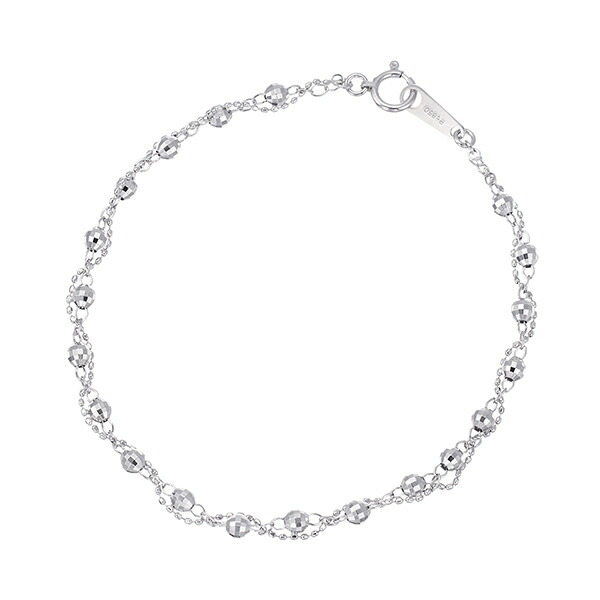 【値下】プラチナネックレス&プラチナブレスレット bi43-1.jpg