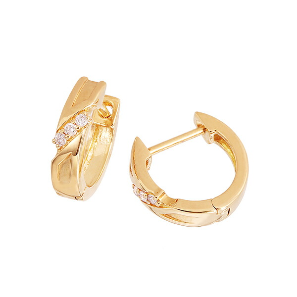 楽天市場】K18イエローゴールドダイヤモンドピアス : ジュエリーツツミ