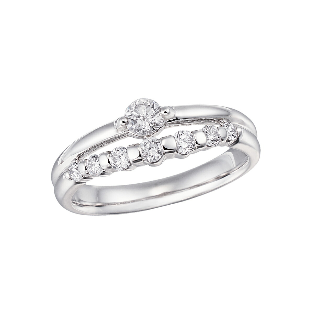 楽天市場】プラチナ鑑定書付ダイヤモンドリング（0.23カラット