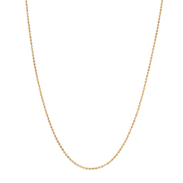 k18 ネックレスチェーン 40cm 3g ネックレス チェーン 18金 ミラーノ メンズ レディース 40cm 3mm K18