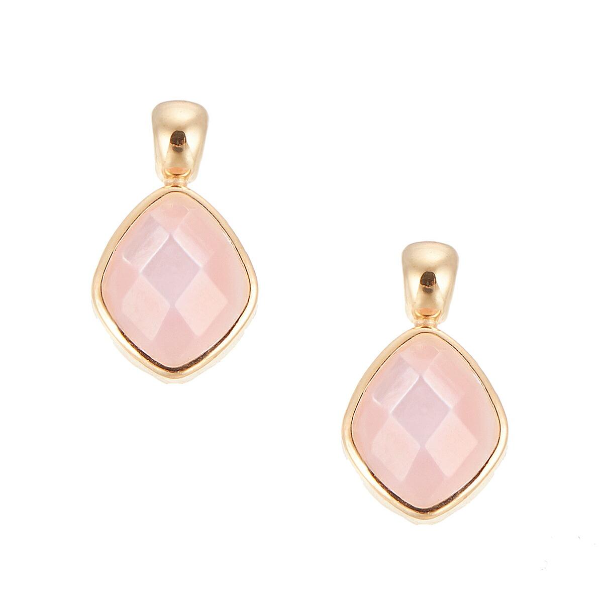 K10イエローゴールドシェルピアス｜ジュエリーツツミ 7,700円