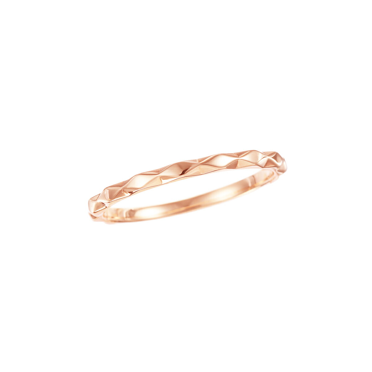 楽天市場】K10イエローゴールドリング（ピンキーリング） : ジュエリー