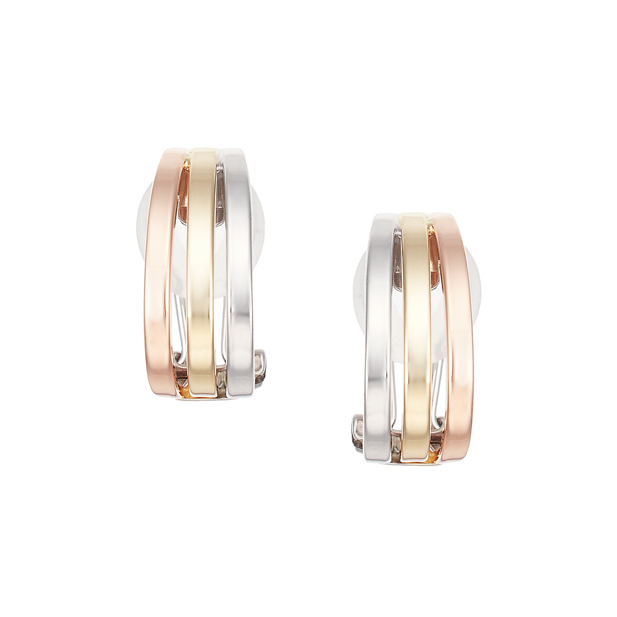 楽天市場】K10ホワイトゴールド/K10ピンクゴールドイヤリング