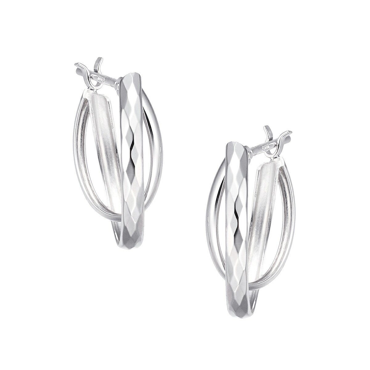 新品　プラチナ　フープピアス　約2×15mm　ジュエリーツツミ 楽天市場】プラチナピアス : ジュエリーツツミ