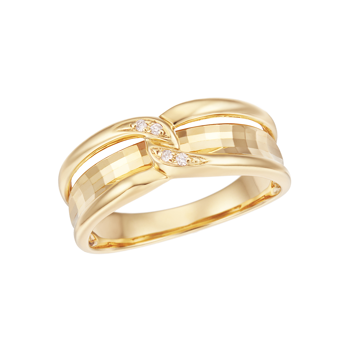 楽天市場】K18イエローゴールドダイヤモンドリング : ジュエリーツツミ