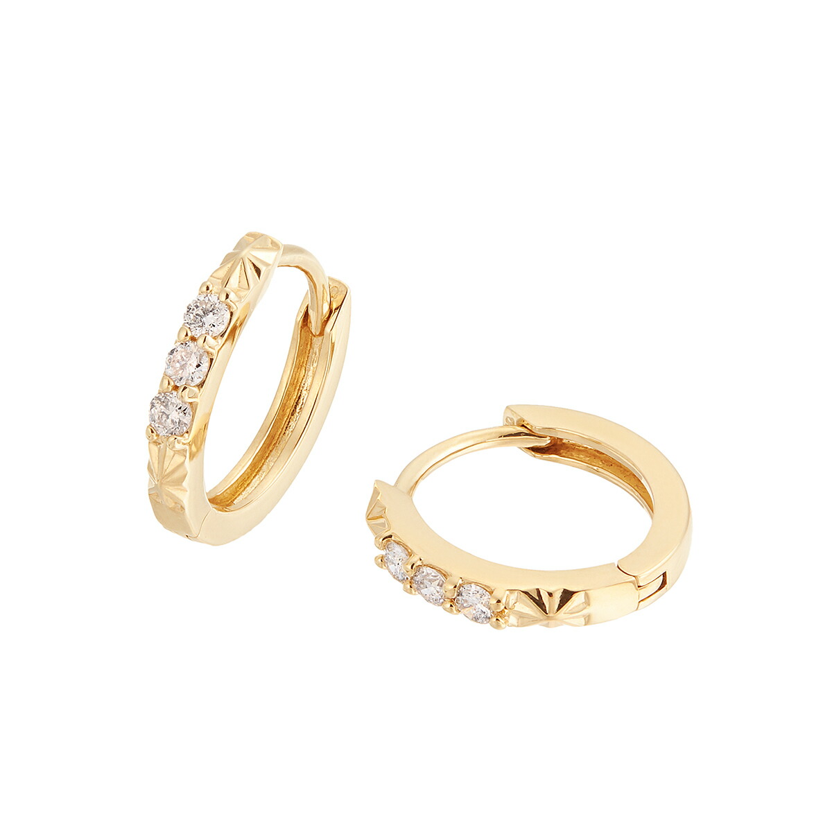 楽天市場】【SALE】 K10イエローゴールドマルチストーンピアス