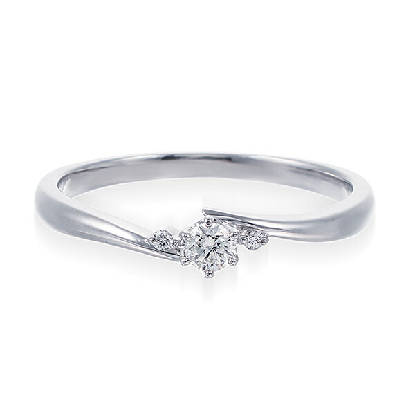 楽天市場】プラチナ鑑定書付ダイヤモンドリング（0.07カラット