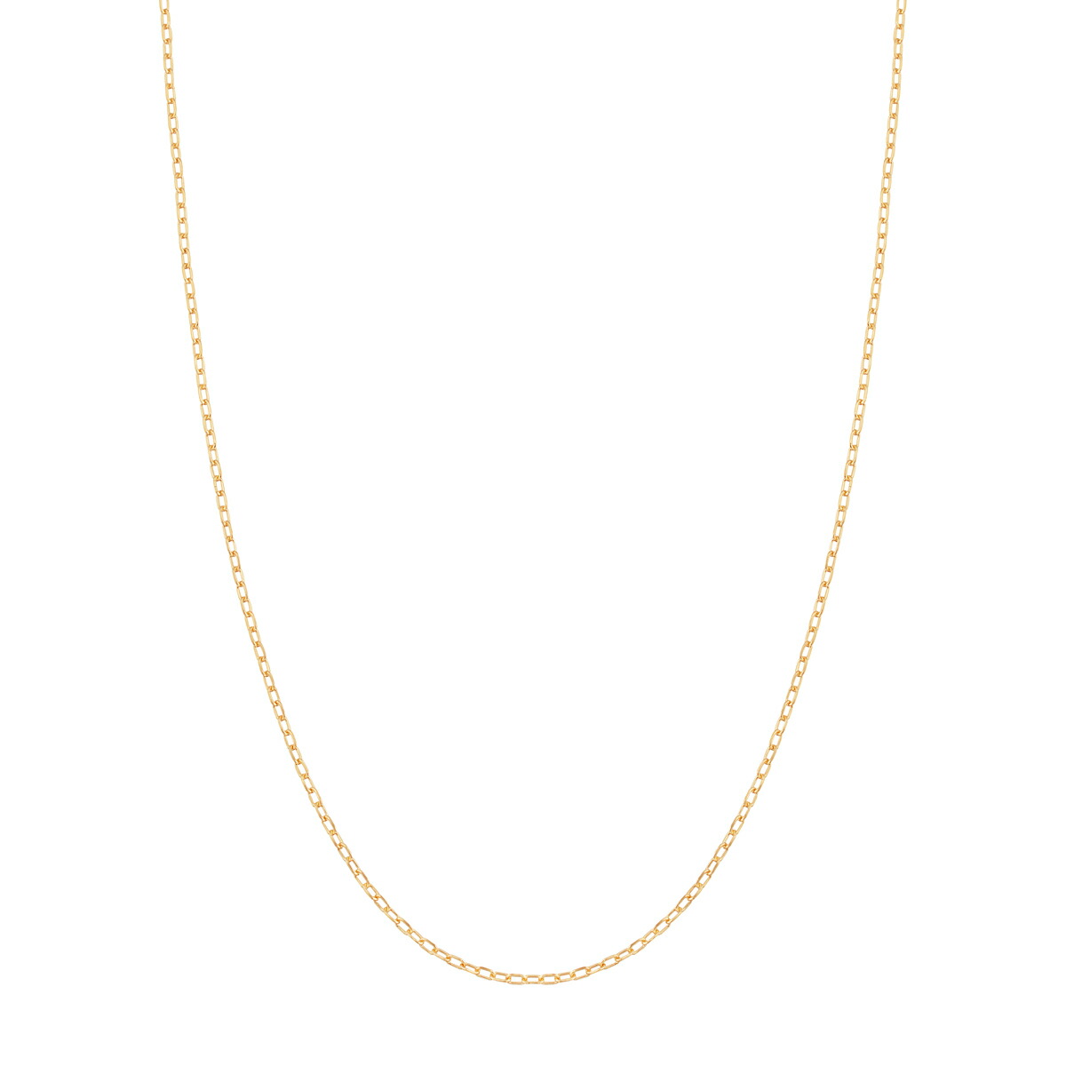 楽天市場】K18イエローゴールドネックレス（40cm） : ジュエリーツツミ