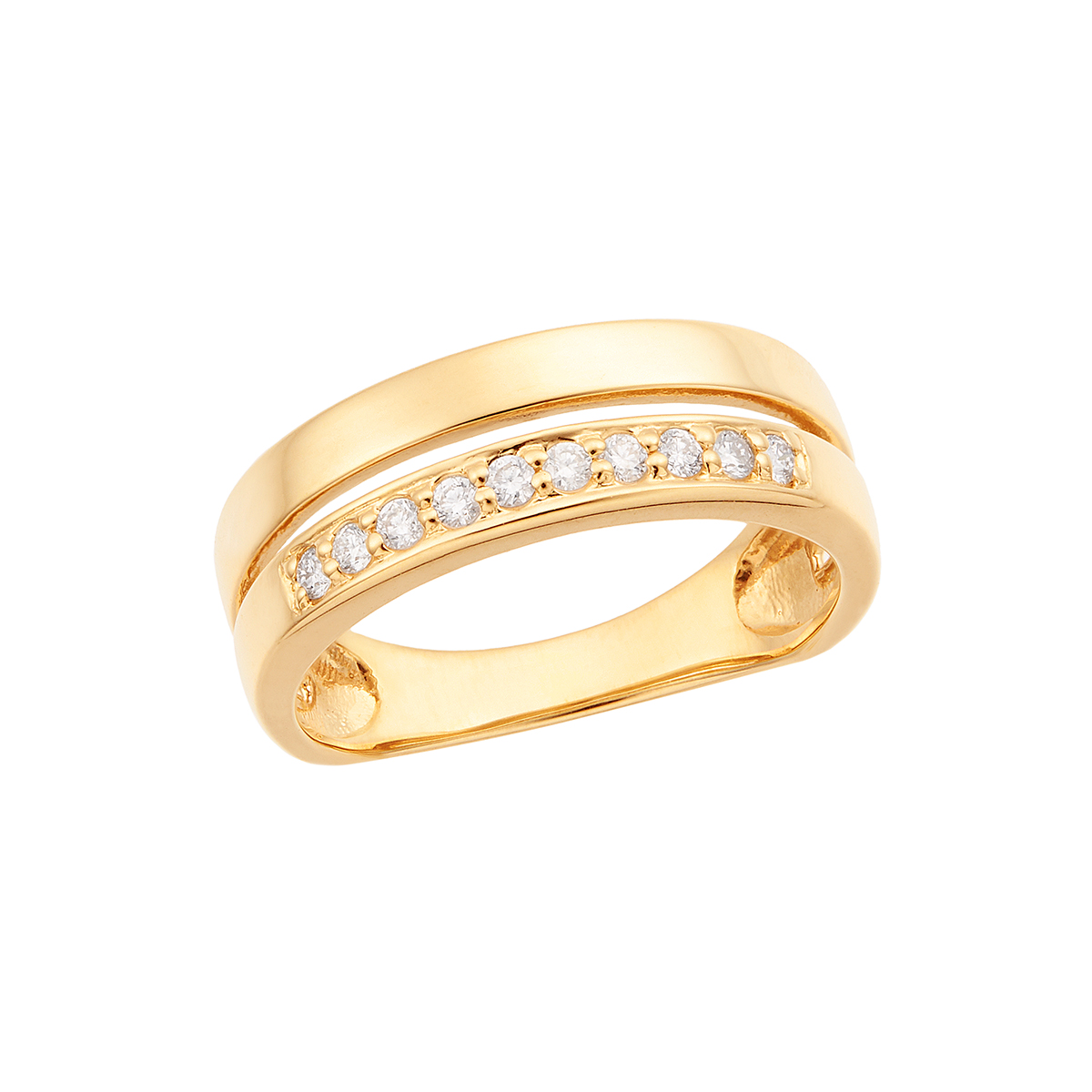 k18リング 楽天市場】K18イエローゴールドダイヤモンドリング（ピンキー