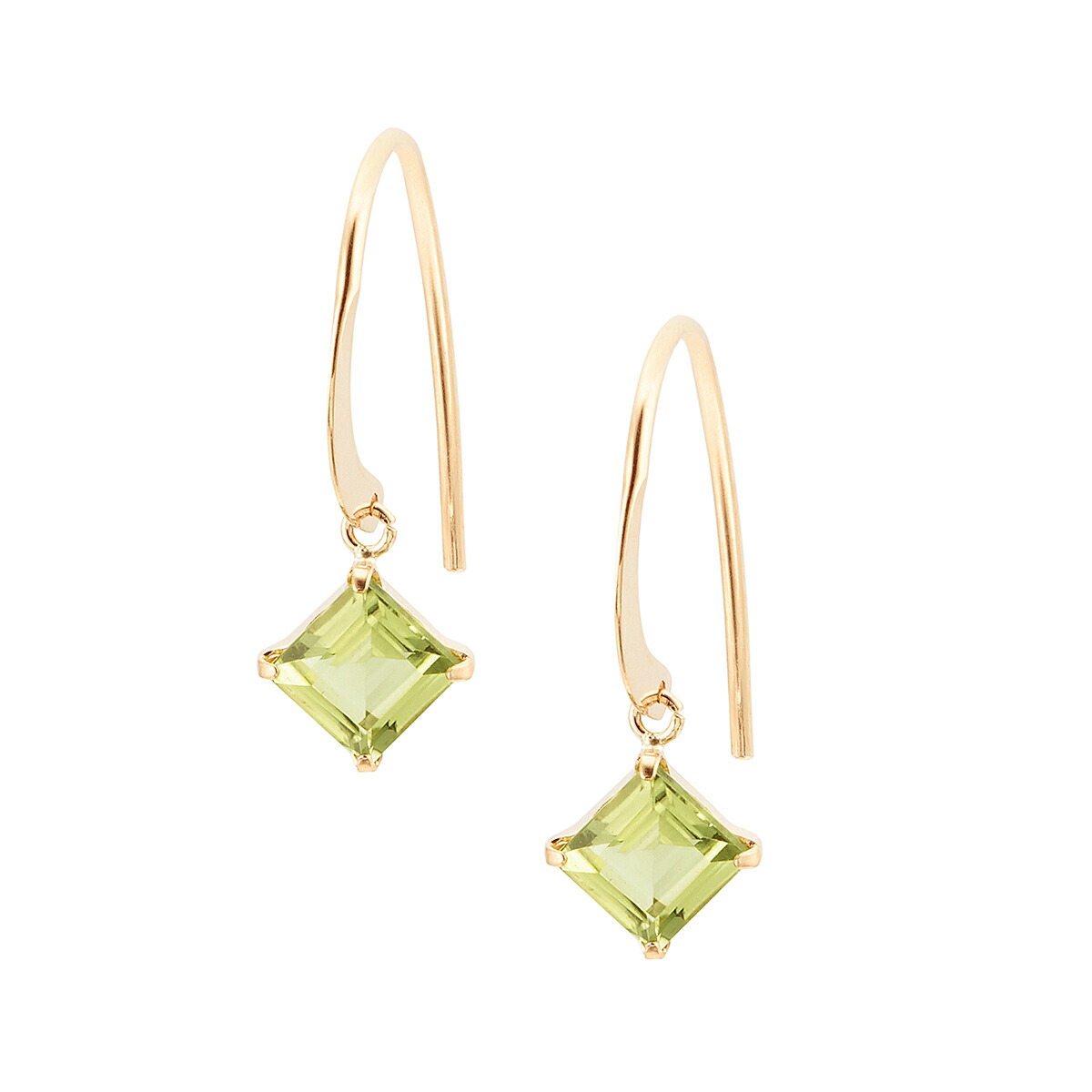 楽天市場】指輪 リング 四葉 クローバー ペリドット 8月誕生石