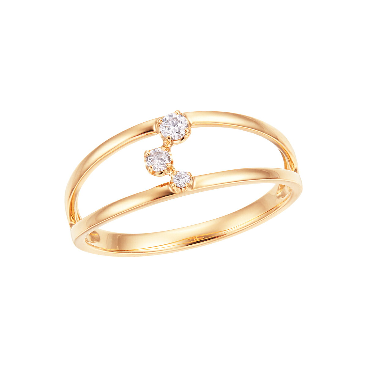 楽天市場】K18イエローゴールドダイヤモンドリング : ジュエリーツツミ