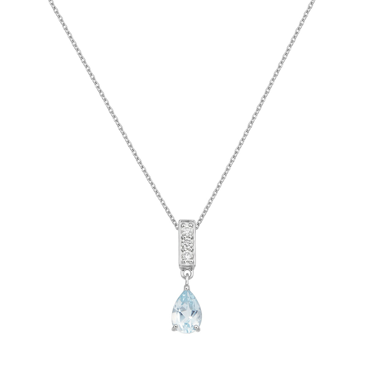 【DEAL】 プラチナアクアマリンネックレス｜ジュエリーツツミ 28,120円