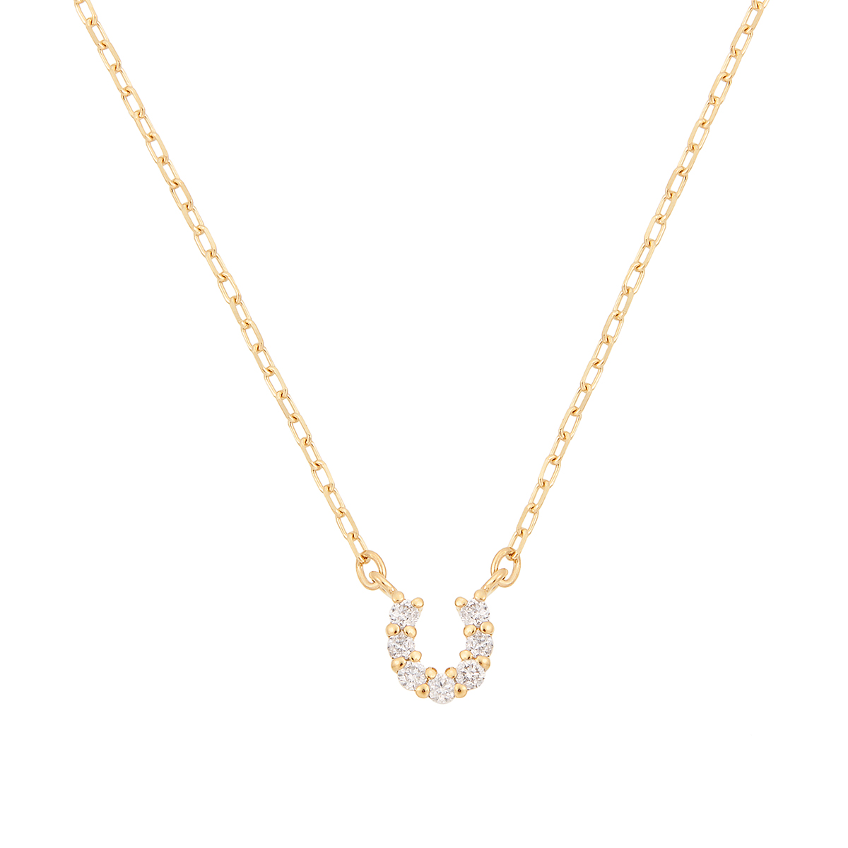 楽天市場】K10ホワイトゴールドダイヤモンドネックレス : ジュエリーツツミ