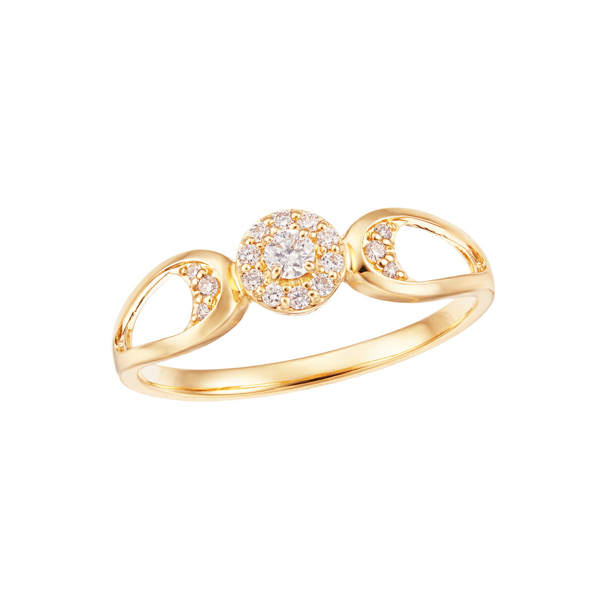 楽天市場】K18イエローゴールドダイヤモンドリング : ジュエリーツツミ