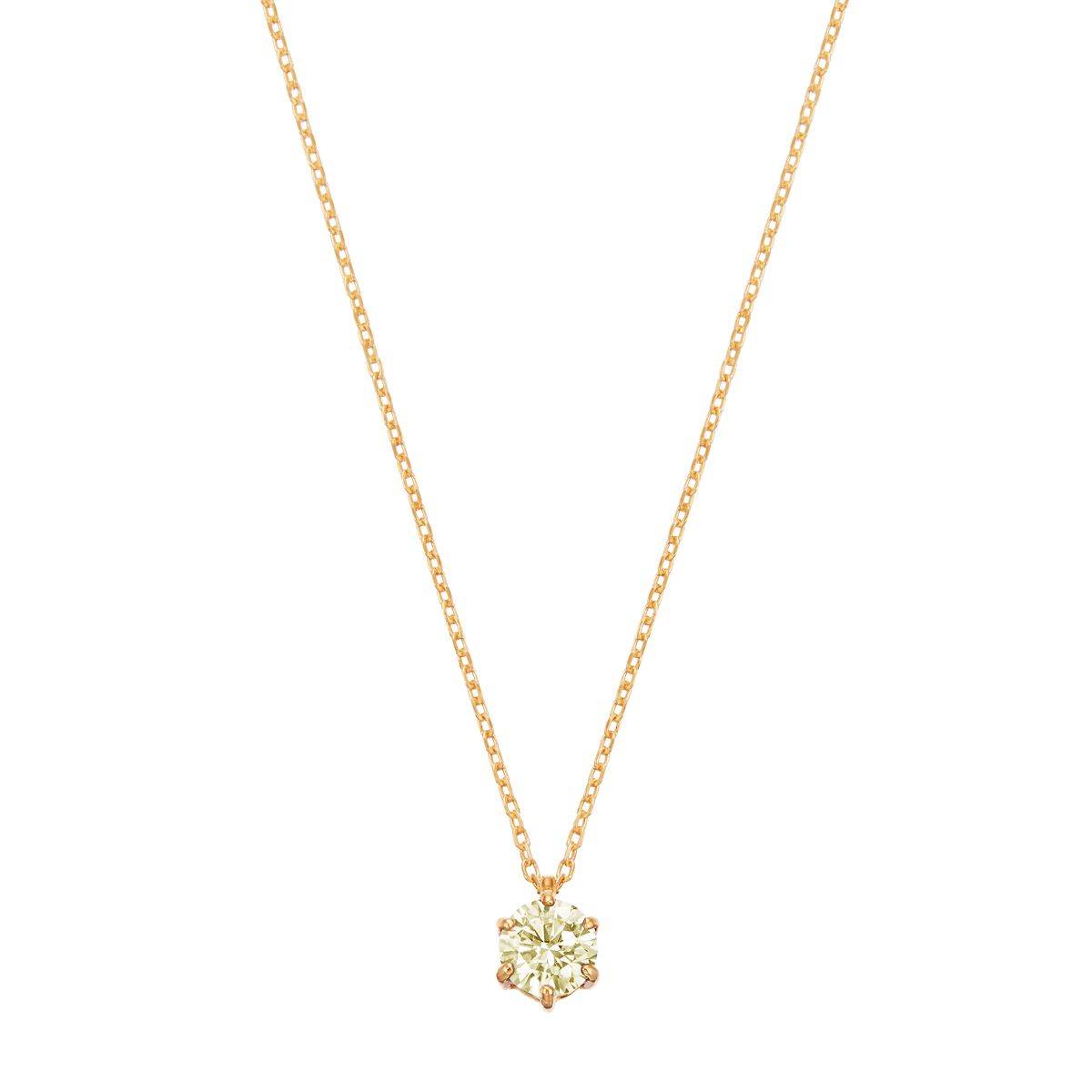 楽天市場】K18イエローゴールドダイヤモンドネックレス : ジュエリーツツミ