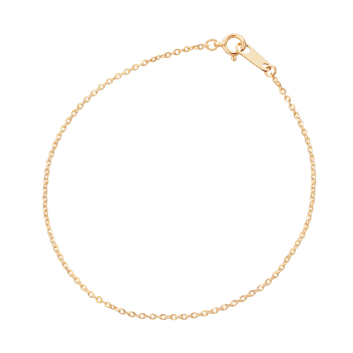 楽天市場】K18ピンクゴールドブレスレット : ジュエリーツツミ