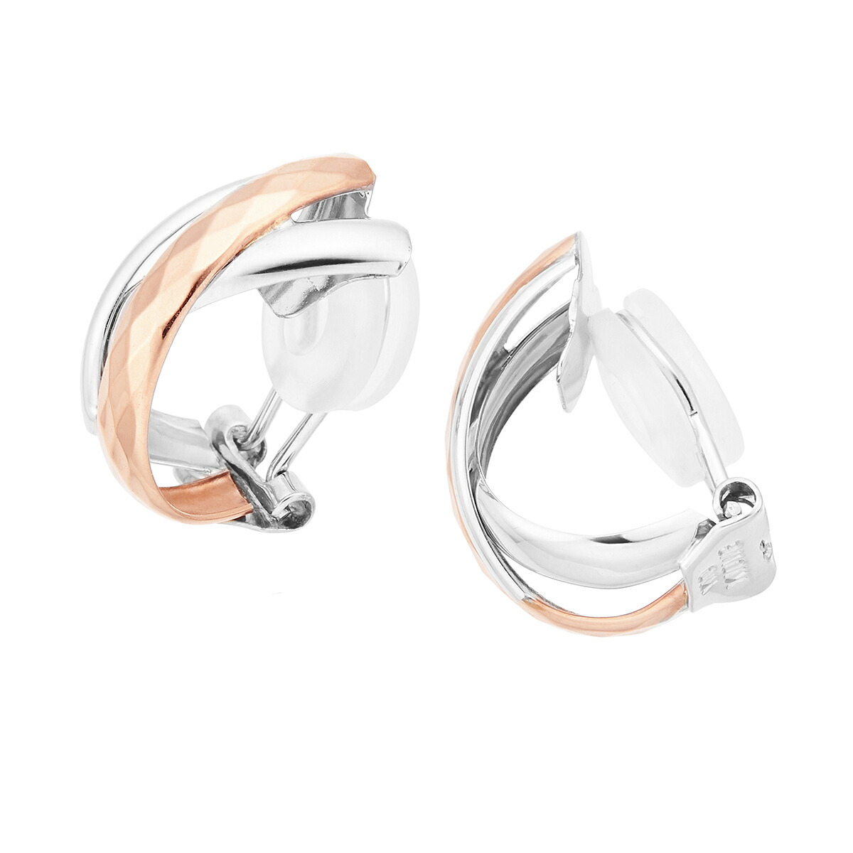 楽天市場】K10ホワイトゴールド/K10ピンクゴールドイヤリング