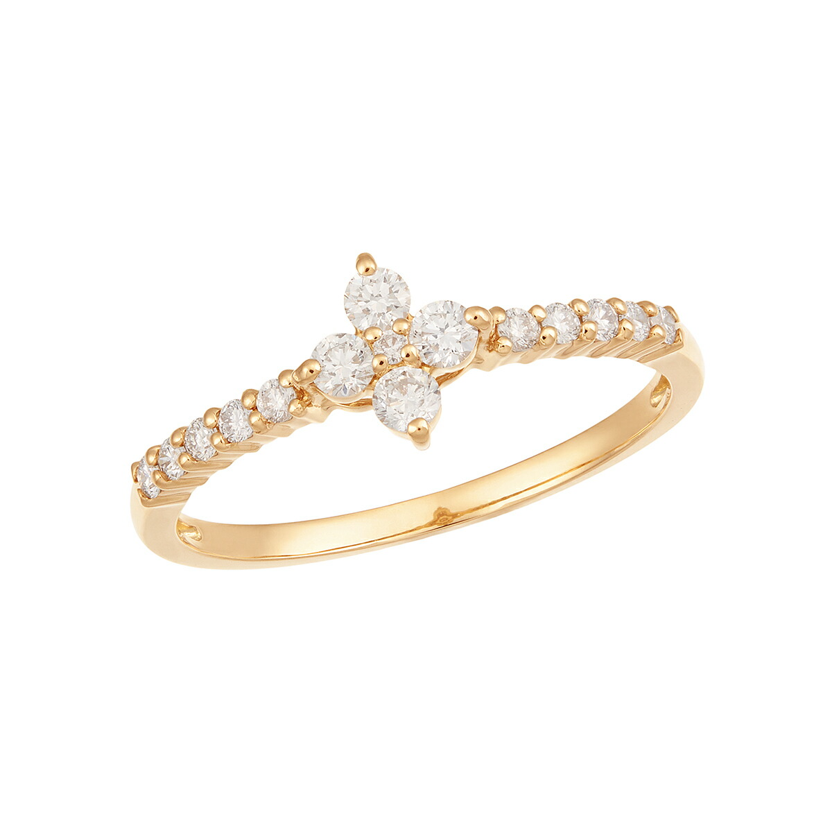 楽天市場】K18イエローゴールドダイヤモンドリング : ジュエリーツツミ