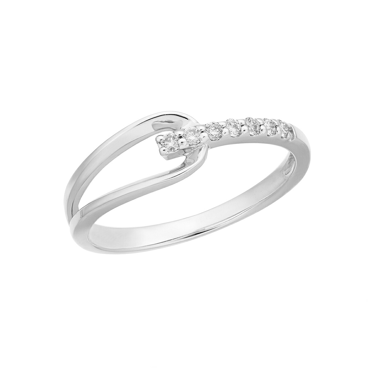 k10 ホワイトゴールド ダイヤモンドリング ジュエリーツツミ K10ホワイトゴールドダイヤモンドリング