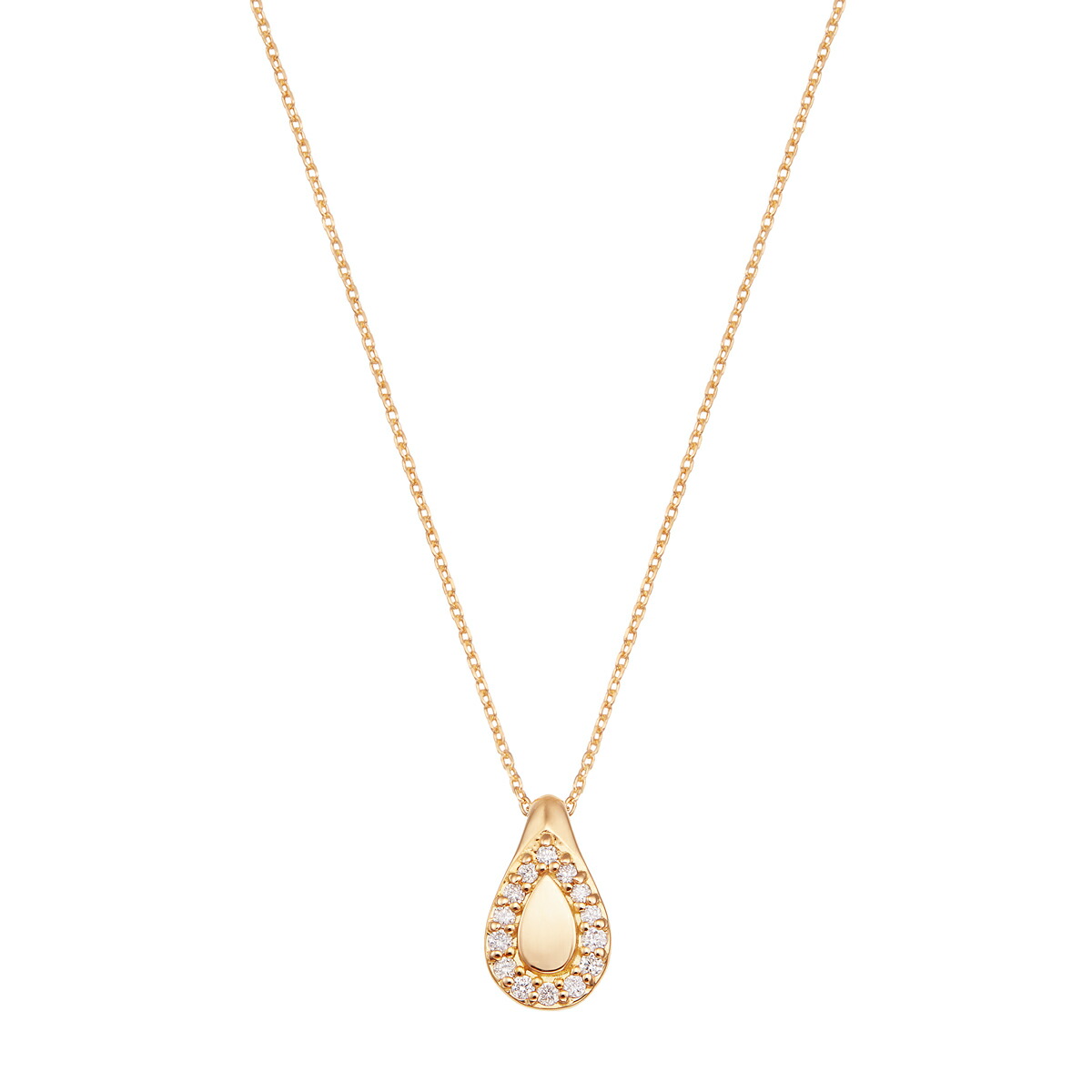 楽天市場】K18イエローゴールドダイヤモンドネックレス : ジュエリーツツミ