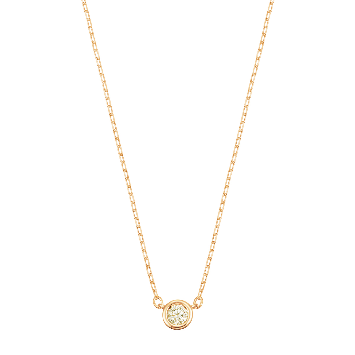 楽天市場】K10イエローゴールドダイヤモンドネックレス : ジュエリーツツミ